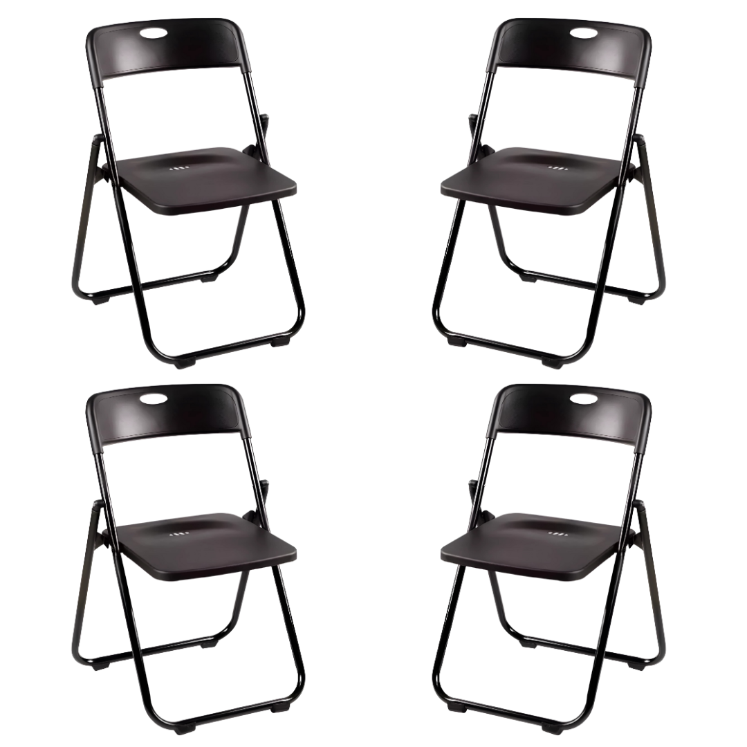 Silla Plegable Negra