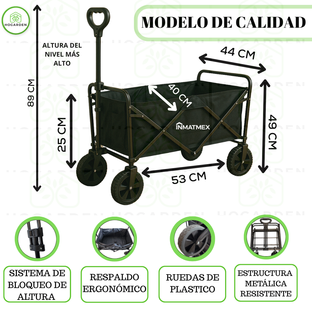 Carrito Multiusos Camping