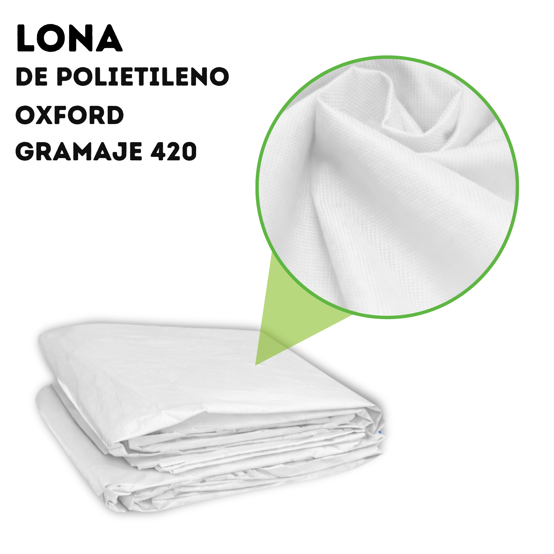 Repuesto De Toldo Blanco 3x3 M