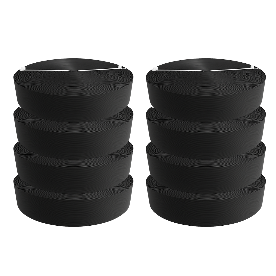 Cinta Rompeviento Negro Para Malla Ciclónica 10m2