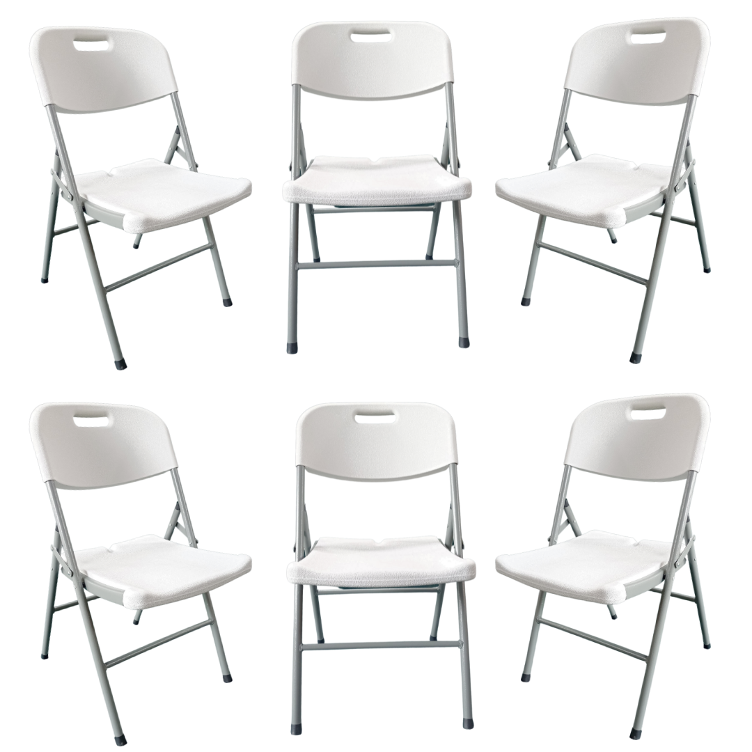 Silla Plegable Blanca