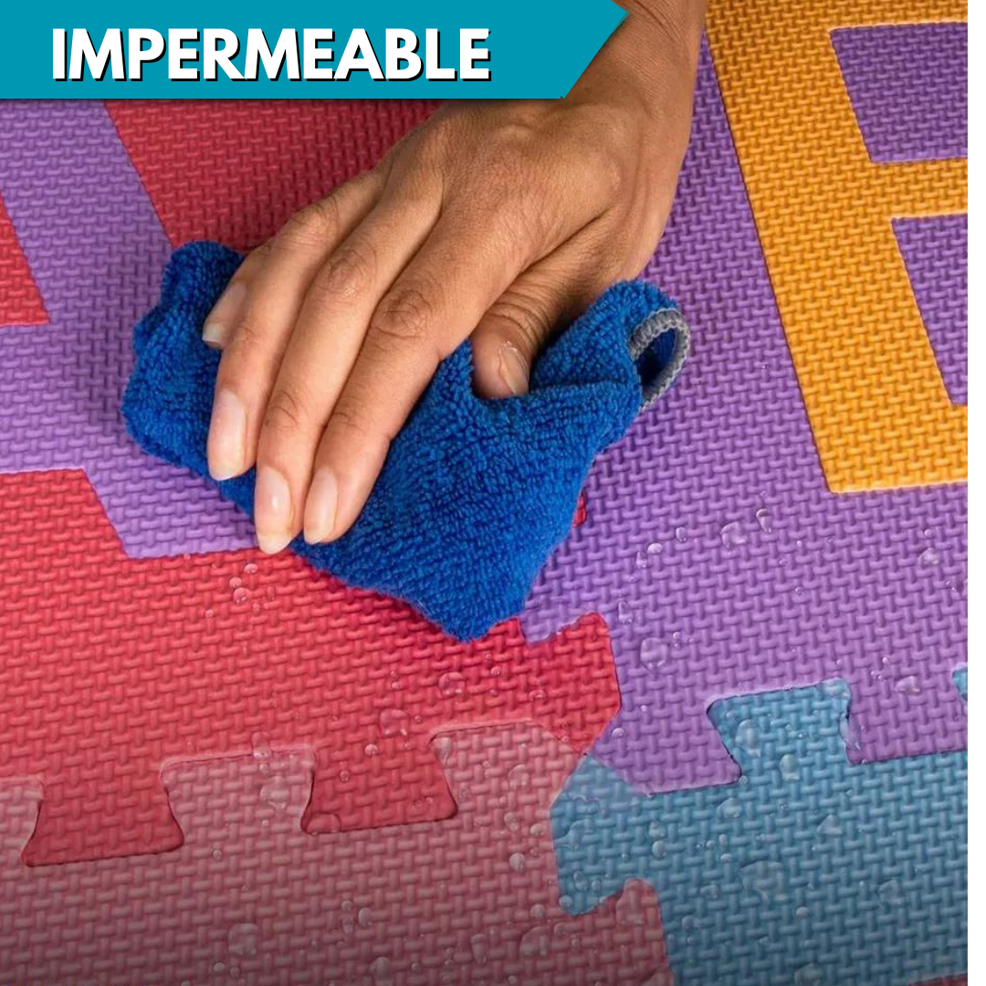 Tapete Foamy Abc Colores Para Bebés 26 pzs