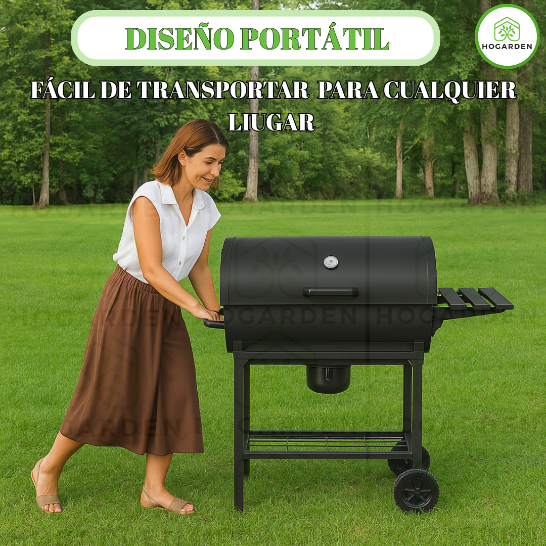 Asador Tipo Barril