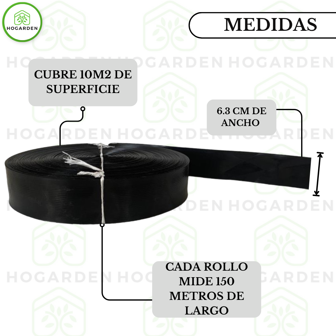 Cinta Rompeviento Negro Para Malla Ciclónica 10m2