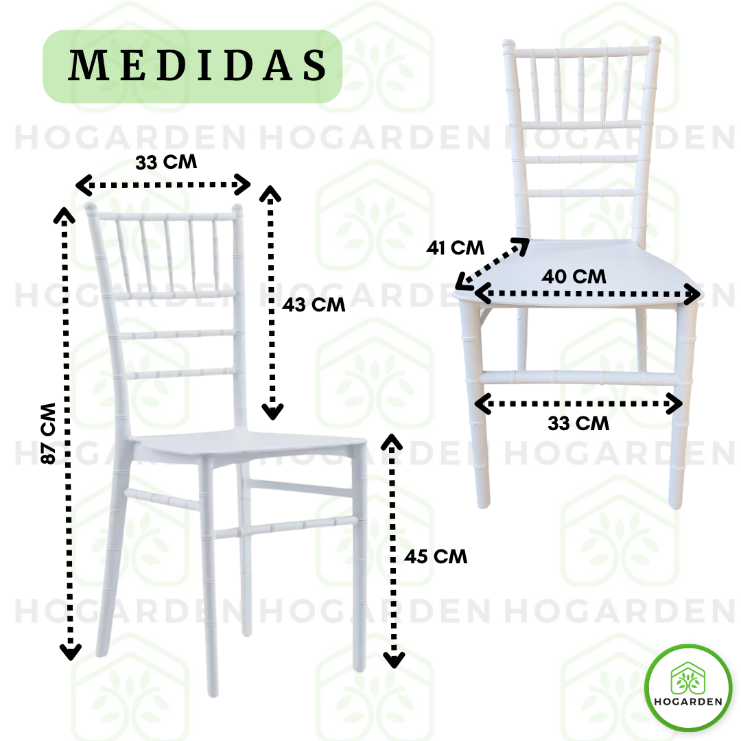 Silla Tiffany Blanca Para Eventos