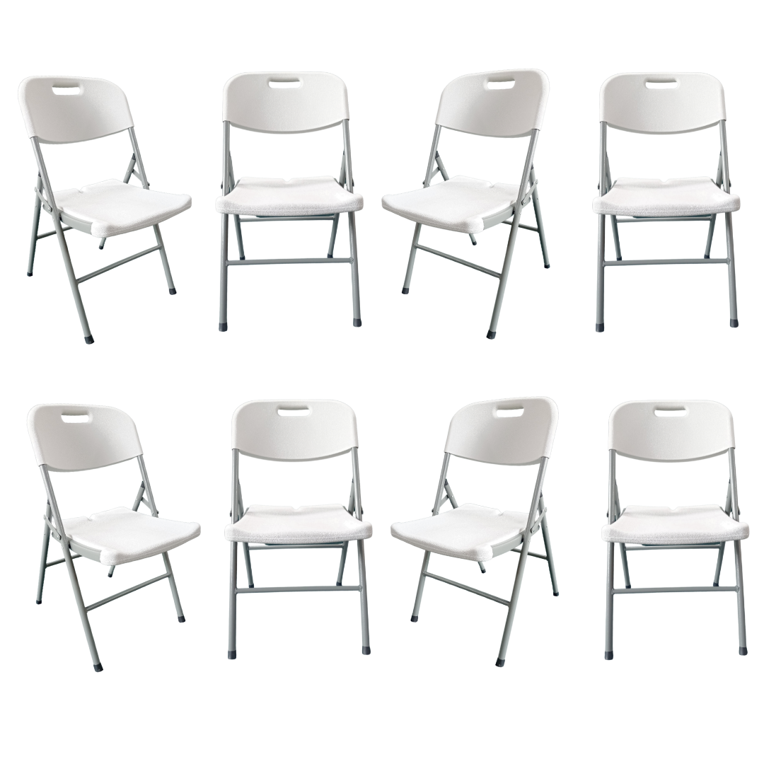 Silla Plegable Blanca