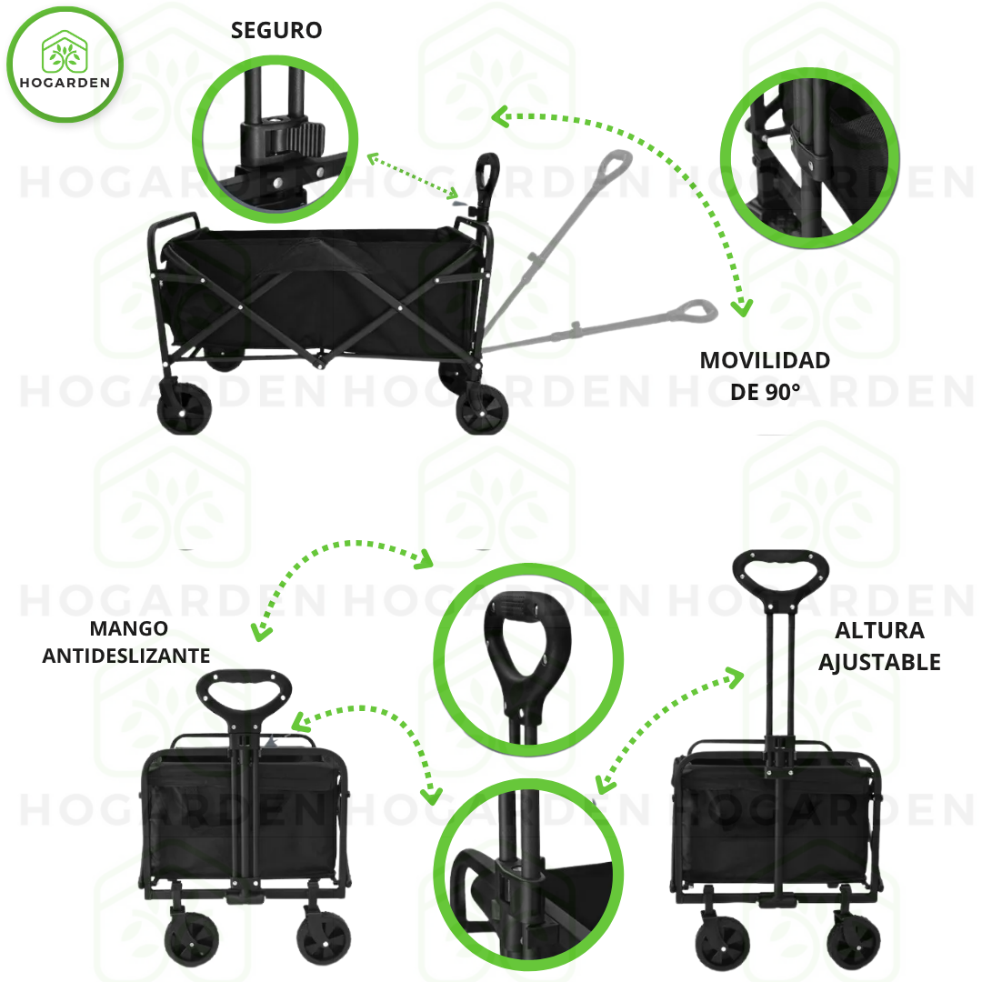 Carrito Multiusos Camping