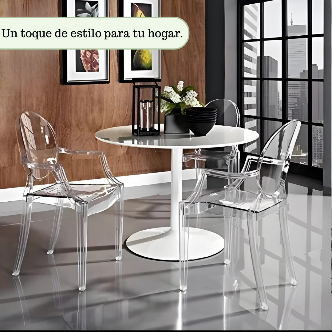 Silla Ghost Transparente Para Eventos