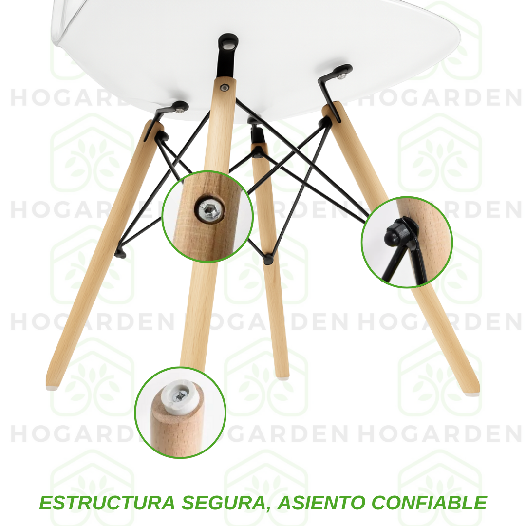 Silla Eames Transparente