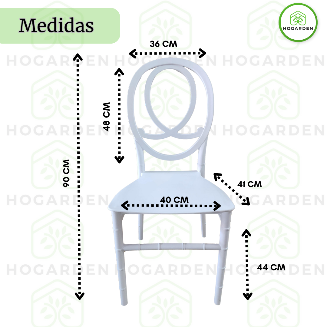 Silla Phoenix Blanco Para Eventos