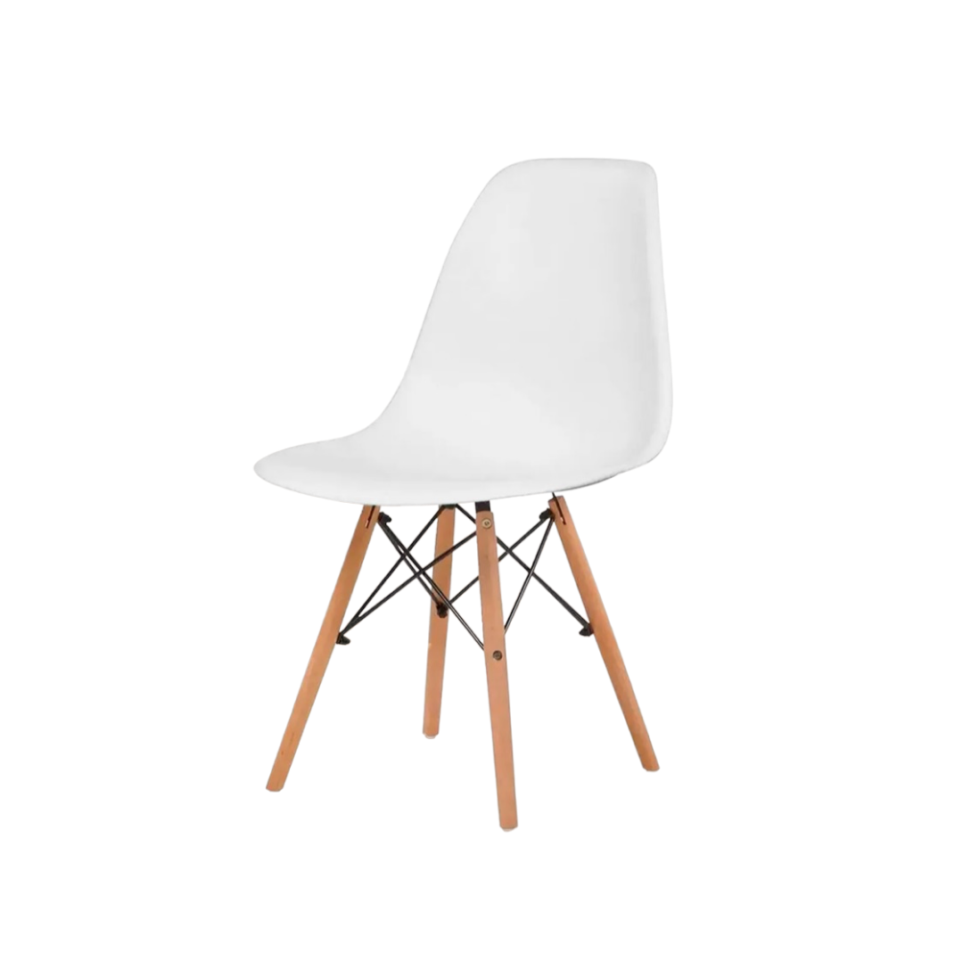Silla Eames Minimalista Blanca