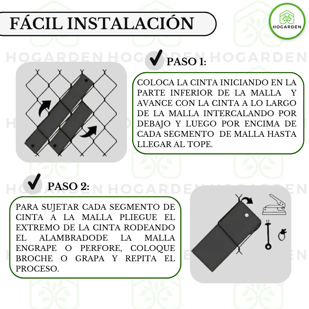 Cinta Rompeviento Negro Para Malla Ciclónica 10m2