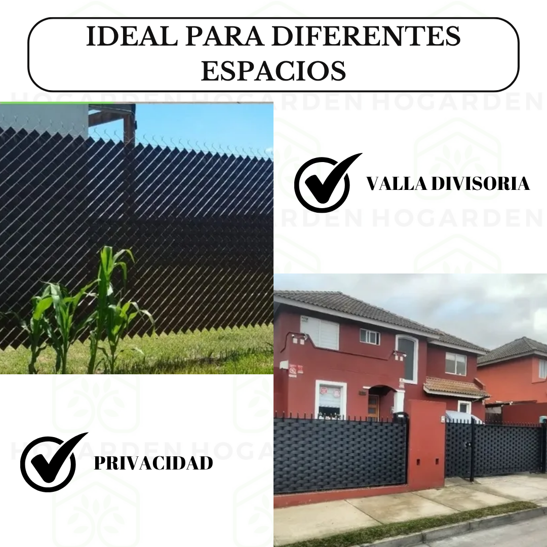 Cinta Rompeviento Negro Para Malla Ciclónica 10m2