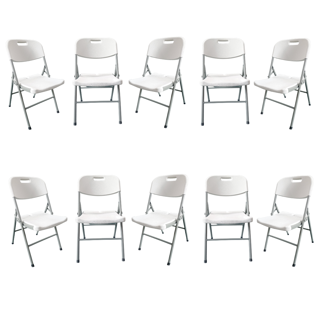 Silla Plegable Blanca