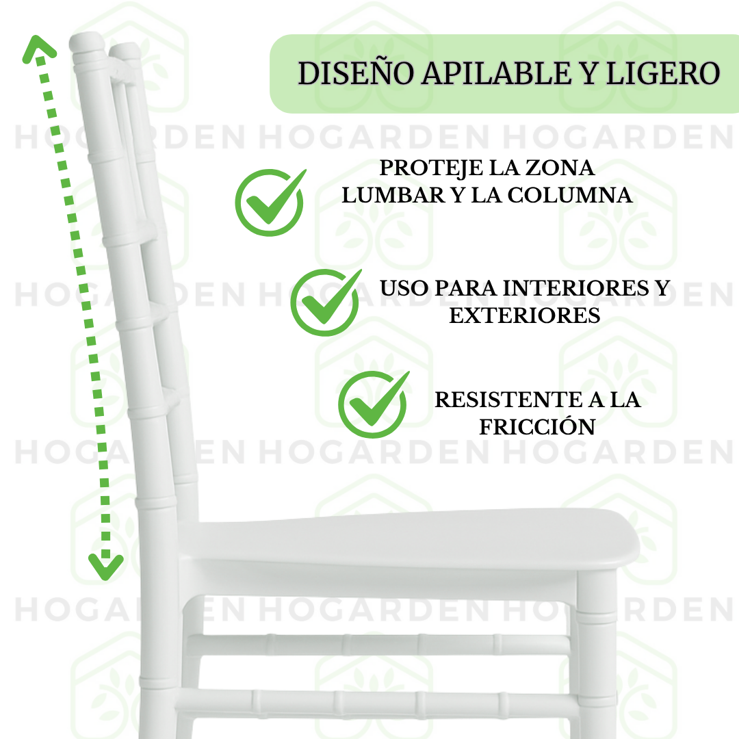 Silla Tiffany Blanca Para Eventos