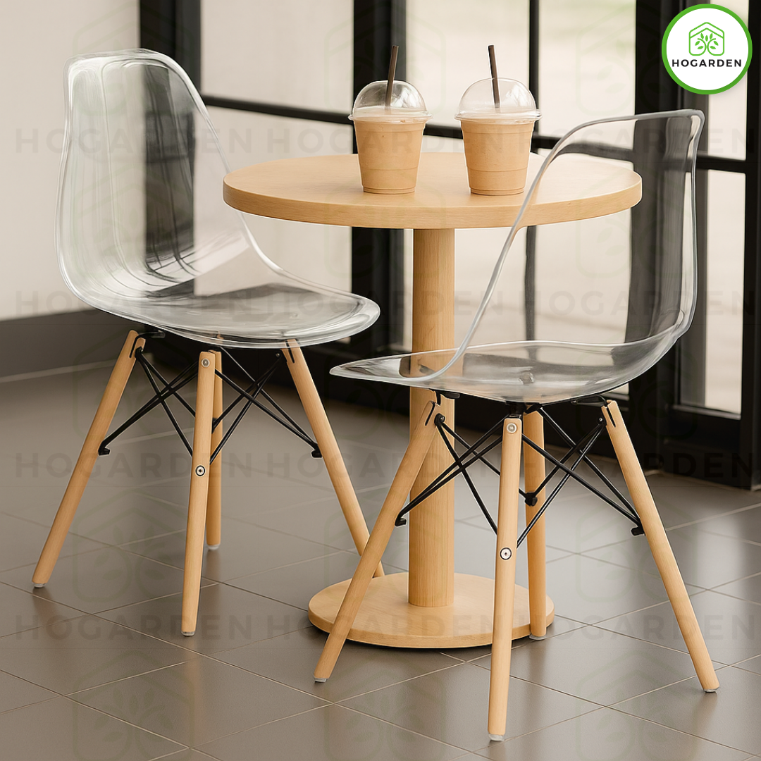 Silla Eames Transparente