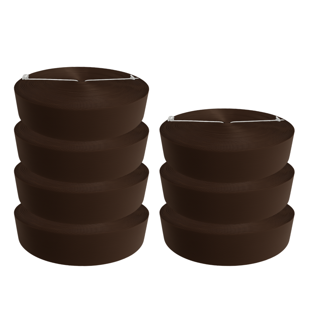 Cinta Rompeviento Café Para Malla Ciclónica 10m2