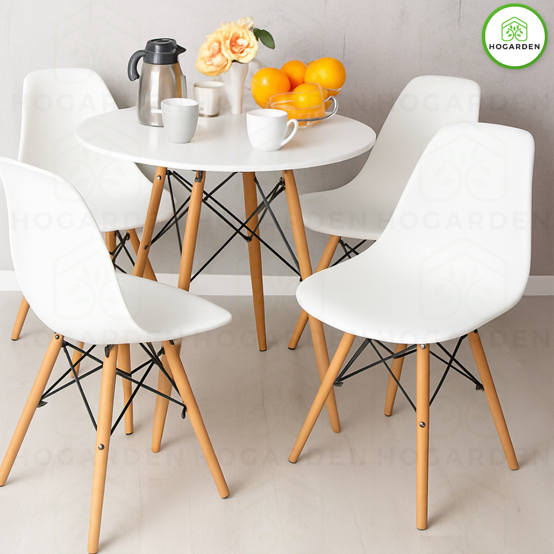 Silla Eames Minimalista Blanca