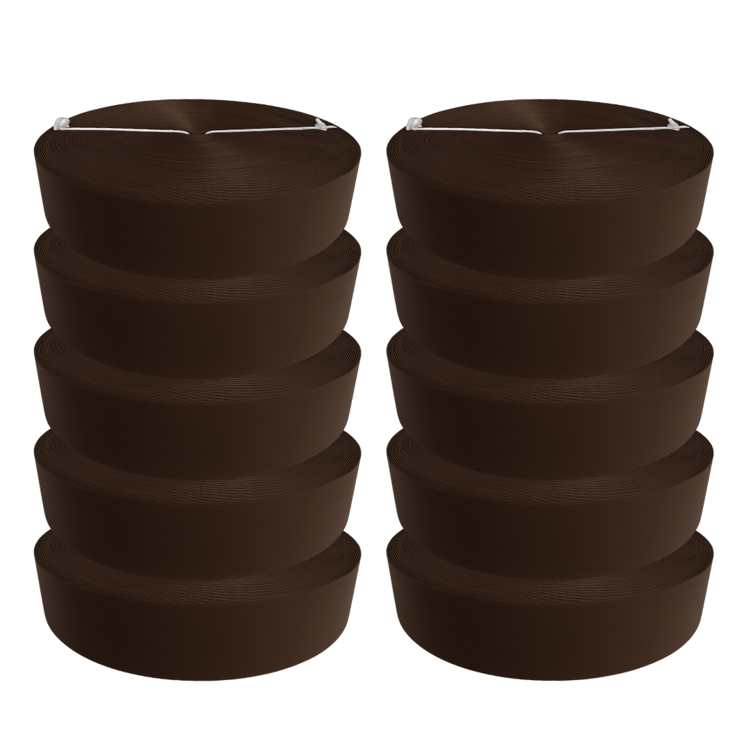 Cinta Rompeviento Café Para Malla Ciclónica 10m2