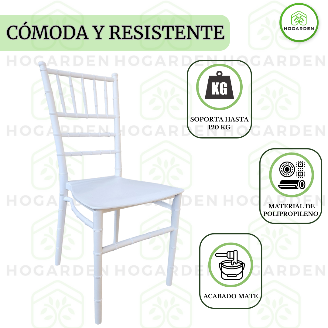 Silla Tiffany Blanca Para Eventos