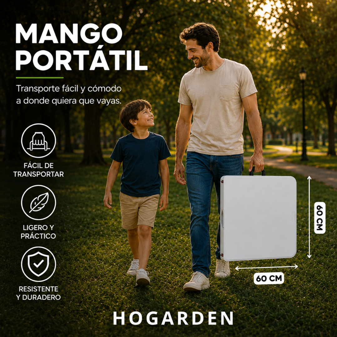 Mesa Plegable Blanca 1.20 M