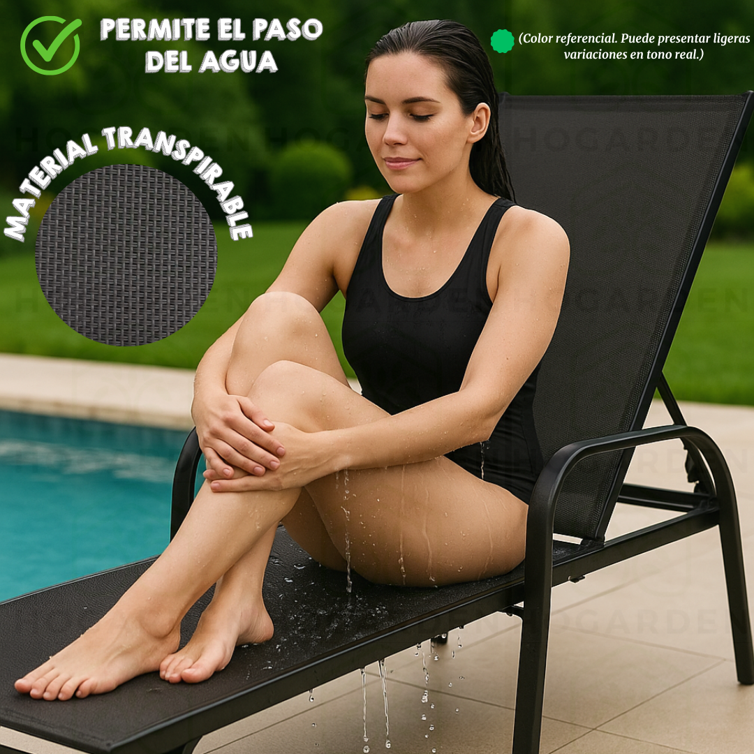 Camastro Metálico Negro