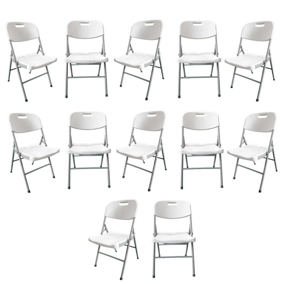 Silla Plegable Blanca