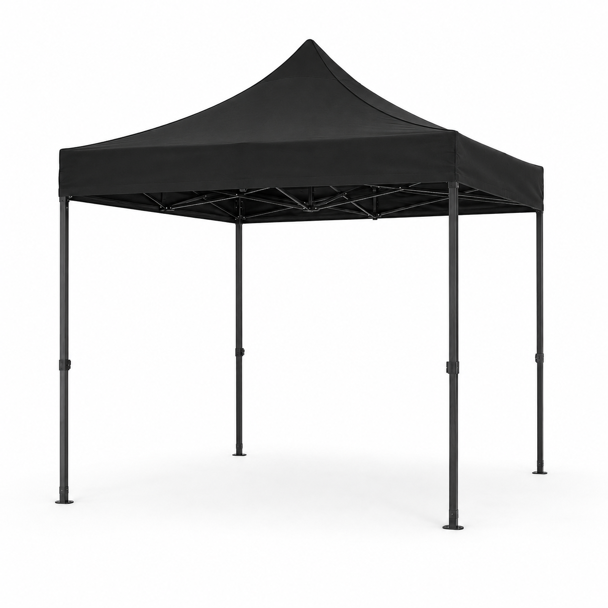 Carpa Plegable Negra 2x2 M