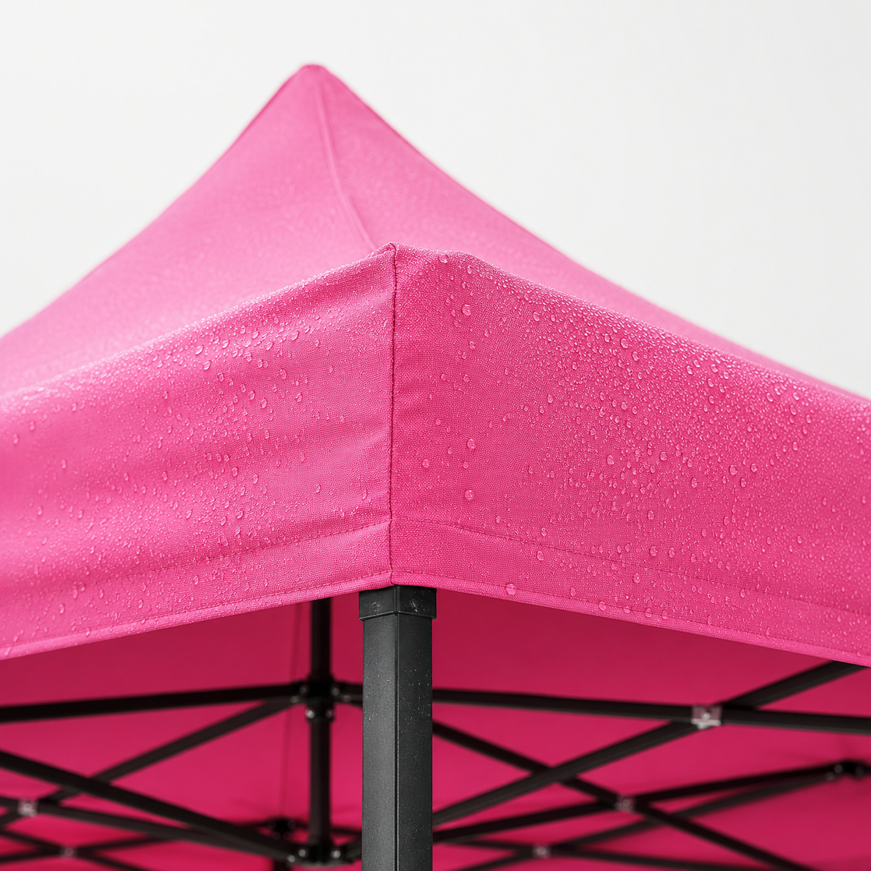 Carpa Plegable Rosa 3x3 M Con Pared