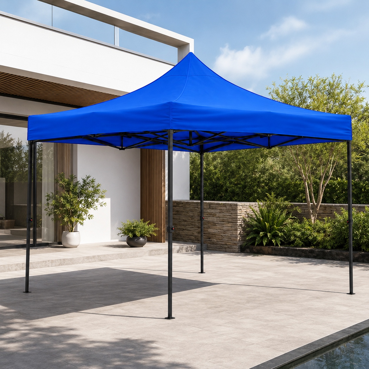 Carpa Plegable Azul 3x3 M