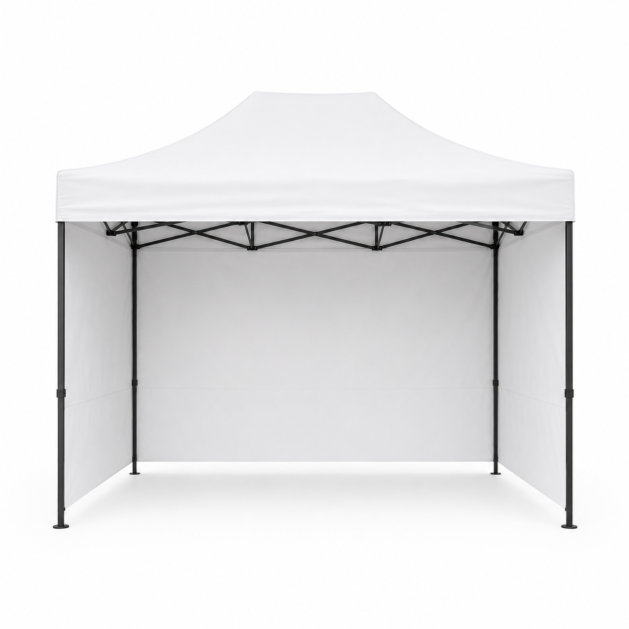 Carpa Plegable Blanca 2x3 M Con Pared