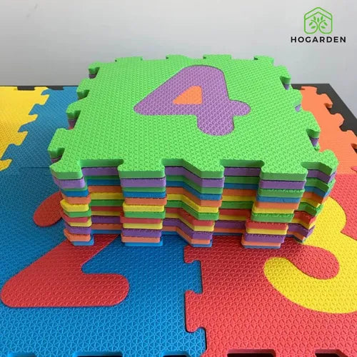 Tapete Foamy Números Para Bebés 10 pzs