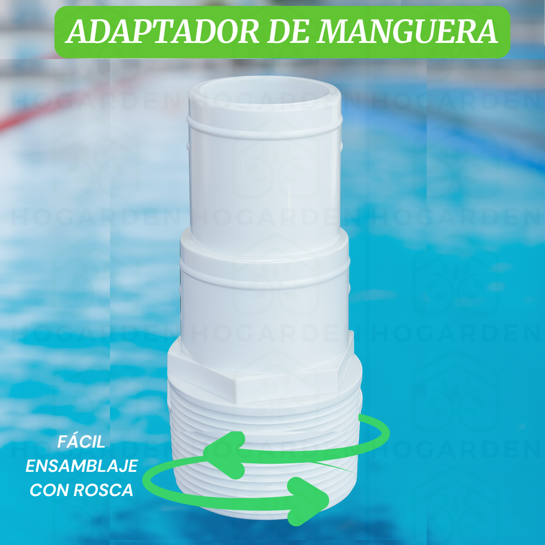 Adaptador de 1.5 para Manguera de Alberca