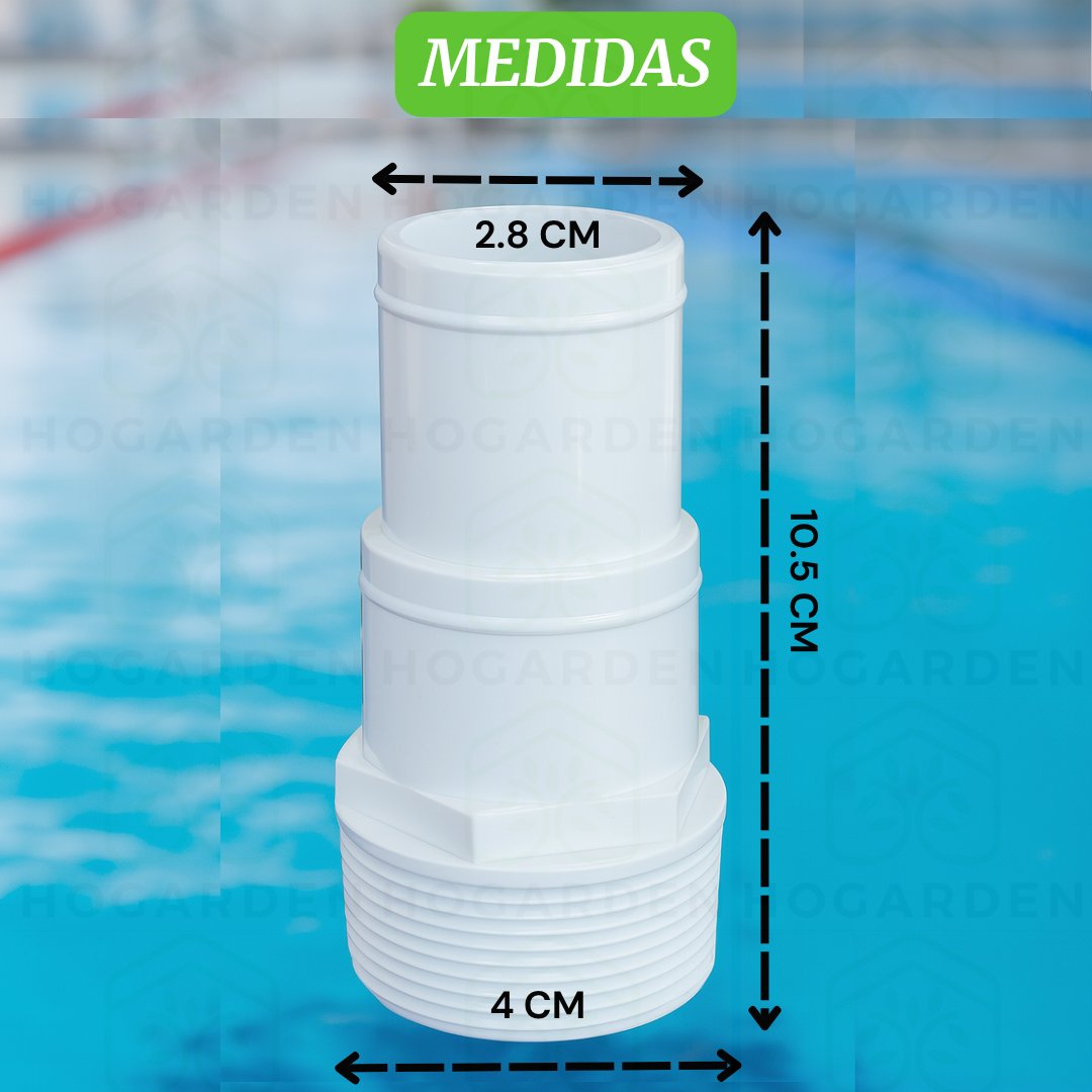 Adaptador de 1.5 para Manguera de Alberca