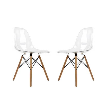 Silla Eames Transparente