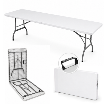 Mesa Plegable Blanca 2.40 M