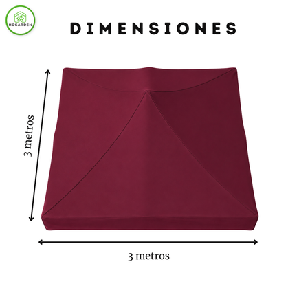 Repuesto De Toldo Vino 3x3 M