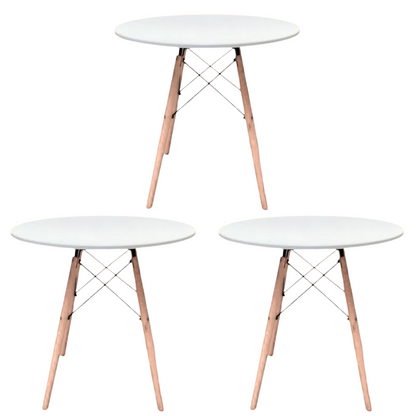 Mesa Eames Blanca Redonda
