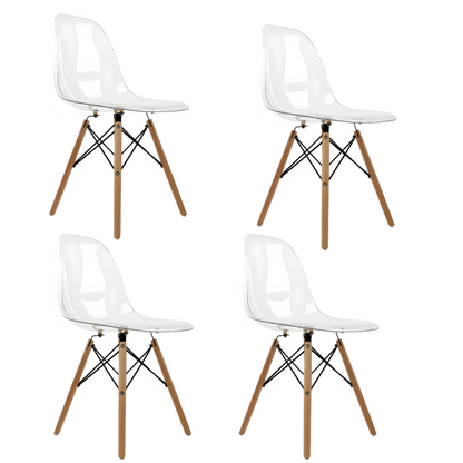 Silla Eames Transparente