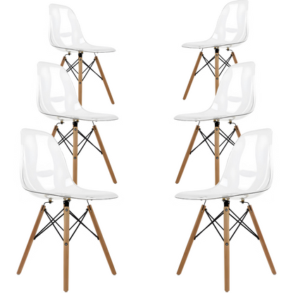 Silla Eames Transparente