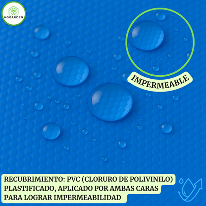 Lona Ahulada 4x3 M Reforzada Uso Rudo Impermeable