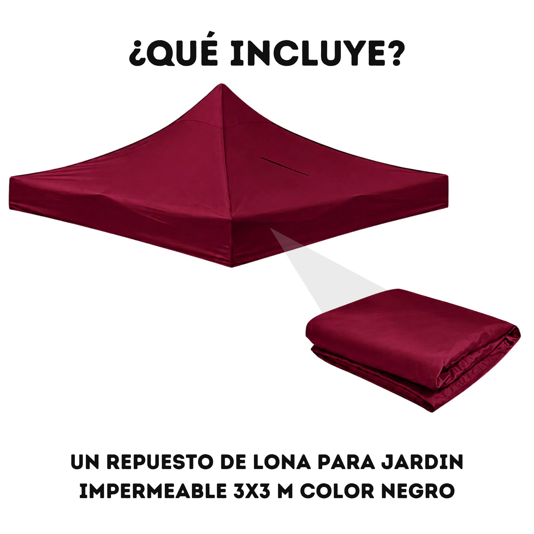 Repuesto De Toldo Vino 3x3 M