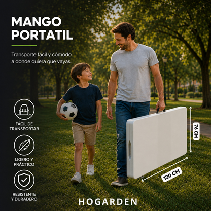 Mesa Plegable Blanca 2.40 M