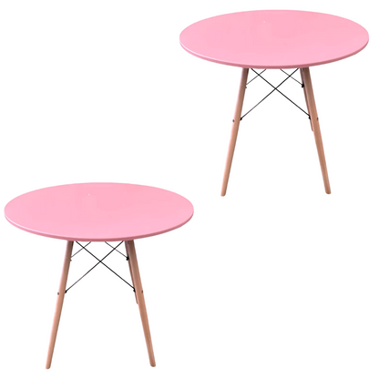 Mesa Eames Rosa Redonda