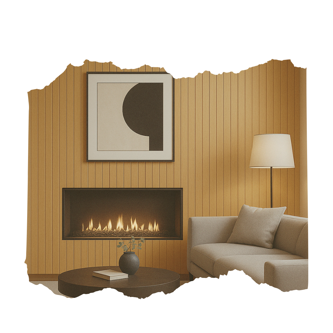 Panel Decorativo WPC Arce Amarillo 2.9 m x 16 cm 10 Pzs
