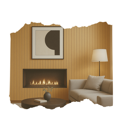 Panel Decorativo WPC Arce Amarillo 2.9 m x 16 cm 10 Pzs