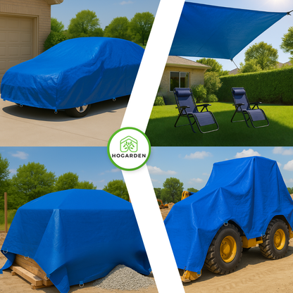 Lona Ahulada 4x3 M Reforzada Uso Rudo Impermeable