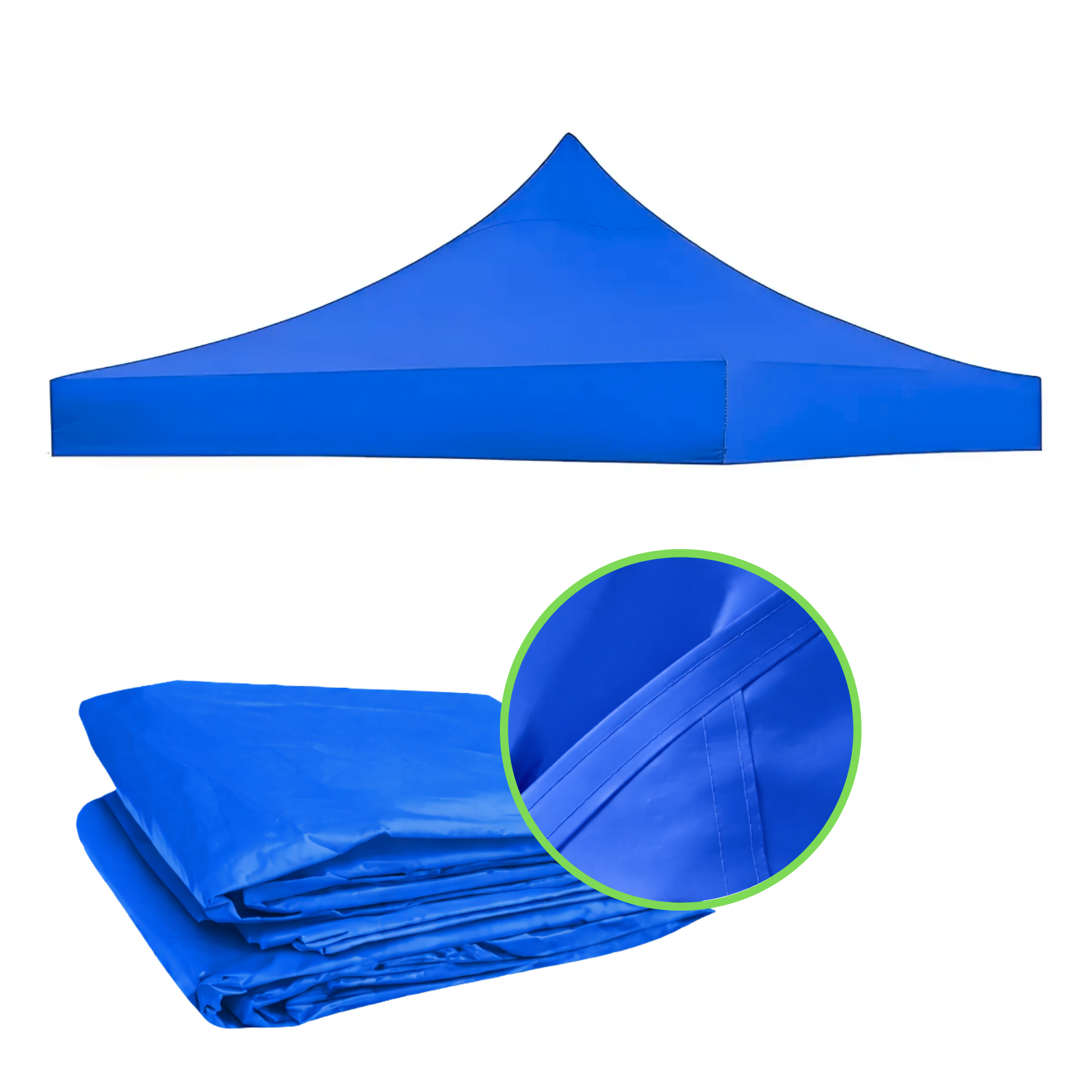 Repuesto De Toldo Azul 3x3 M