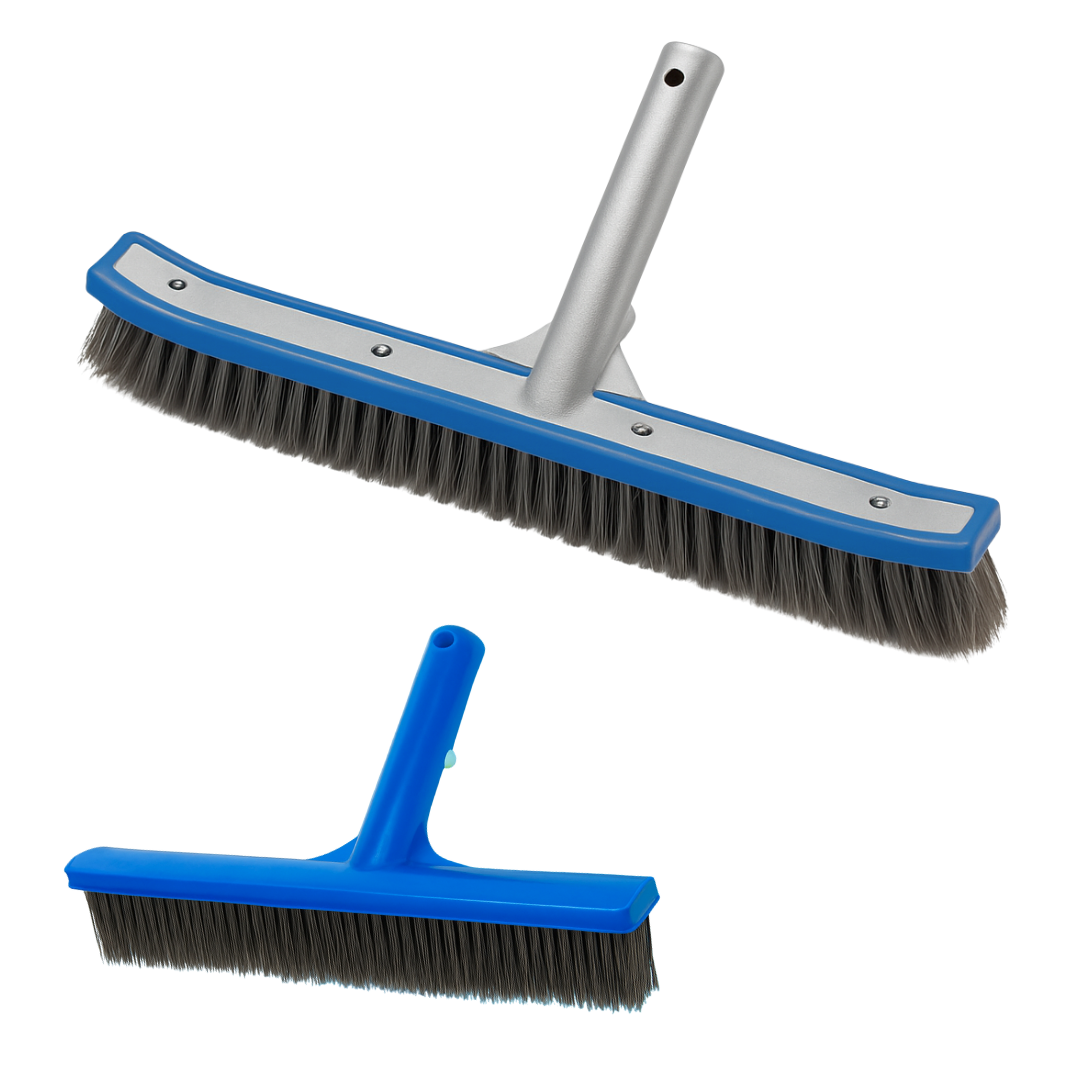Combo 2 Cepillos Más 2 Redes Para Limpiar Albercas
