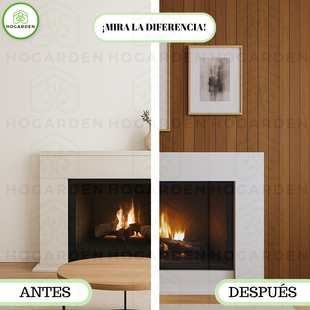 Panel Decorativo WPC Nogal Intenso 1 m x 16 cm 12 Pzs